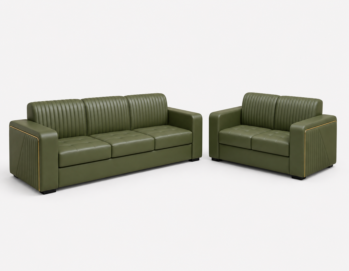 Velvet Haven 3+2 Seater Sofa Set view 2